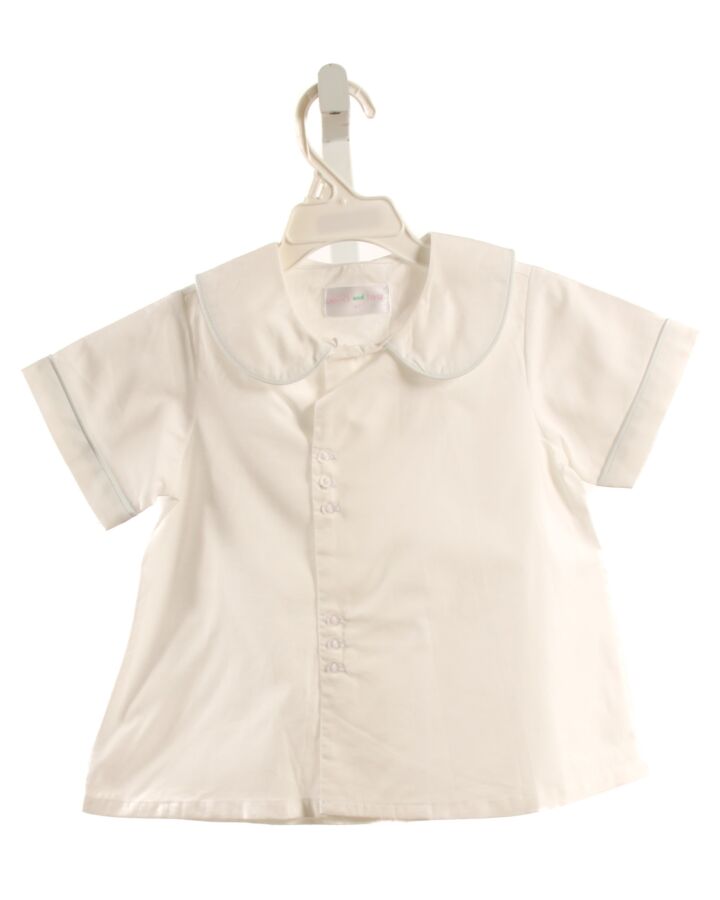 CECIL & LOU  WHITE    DRESS SHIRT