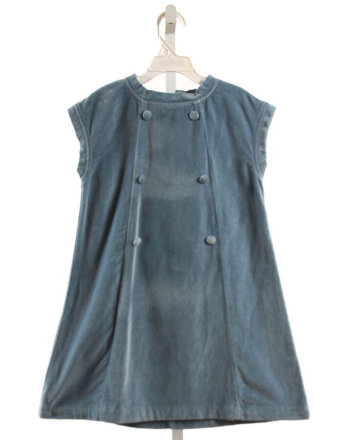 GRACE & JAMES  BLUE VELVET   PARTY DRESS