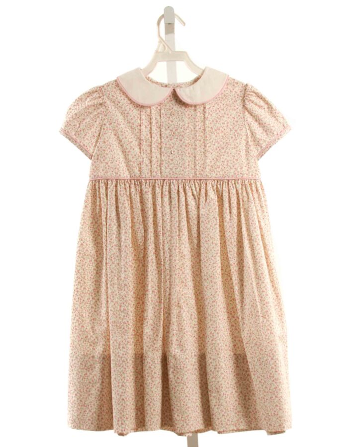 WOMAN'S EXCHANGE  LT PINK  FLORAL  DRESS