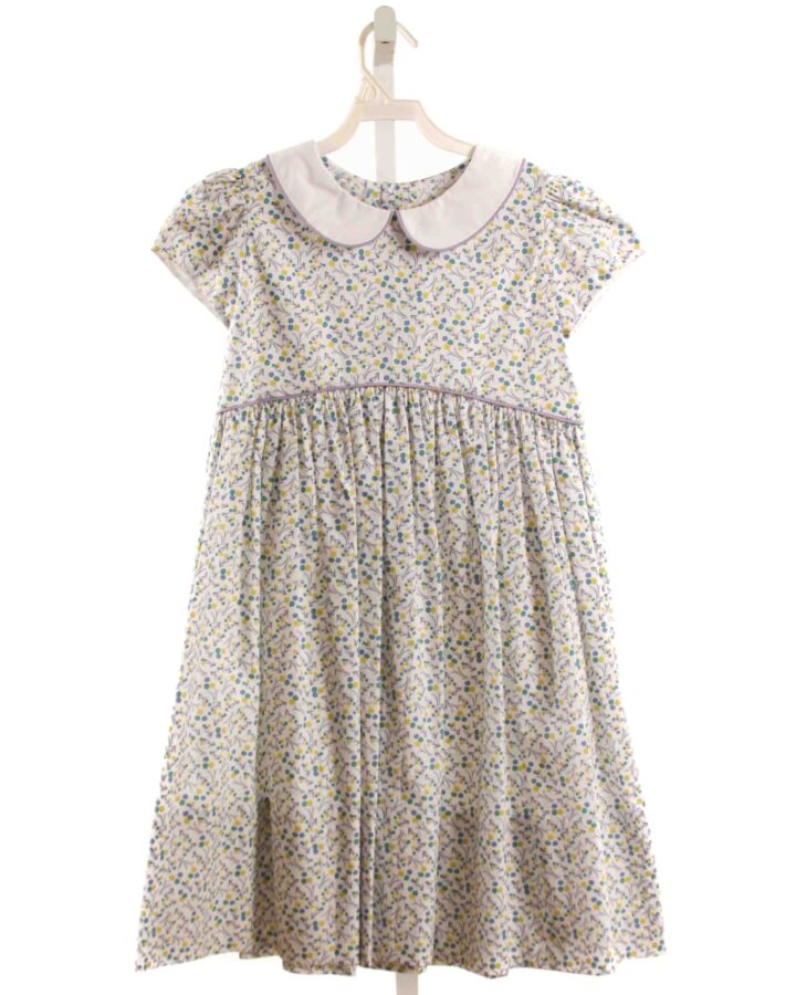 WOMAN'S EXCHANGE  BLUE  FLORAL  DRESS