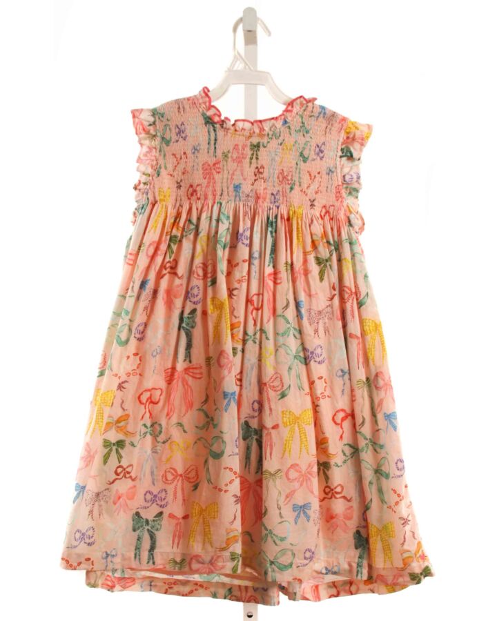 PINK CHICKEN  PINK   SMOCKED DRESS