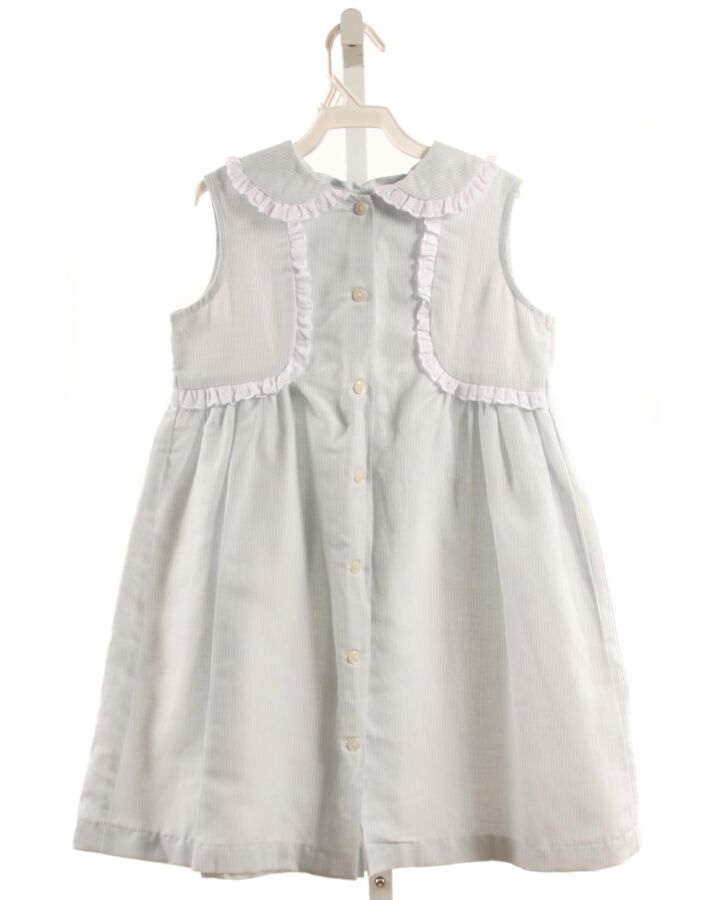 MARY & GRACE  LT BLUE  STRIPED  DRESS