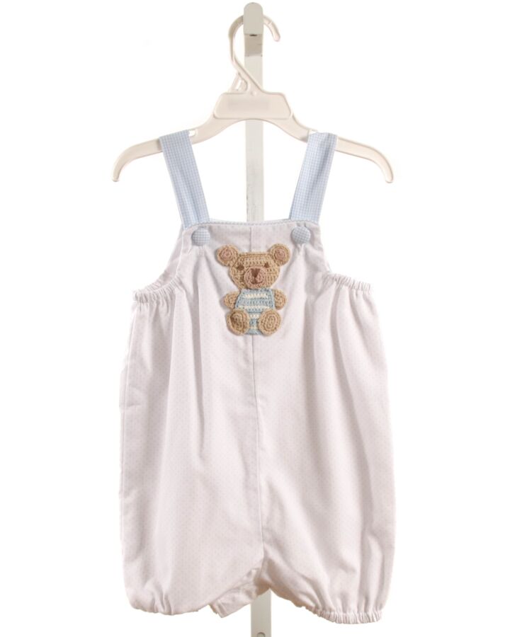 PBJ  LT BLUE  POLKA DOT APPLIQUED JON JON