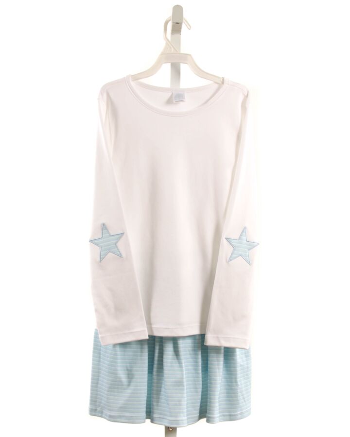 WILLOW  WHITE   APPLIQUED 2-PIECE OUTFIT