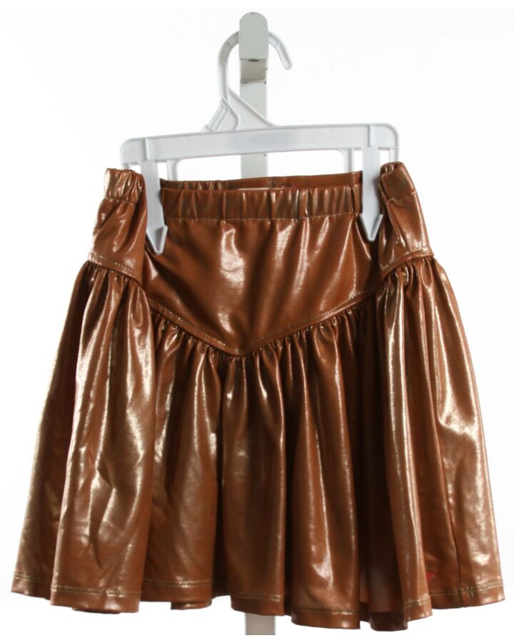 PINK CHICKEN  BROWN    SKIRT