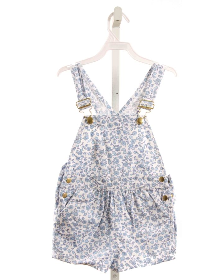 THE BEAUFORT BONNET COMPANY  LT BLUE  FLORAL  ROMPER