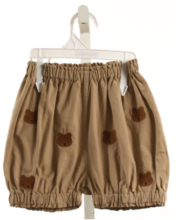 DONSJE  BROWN   EMBROIDERED BLOOMERS
