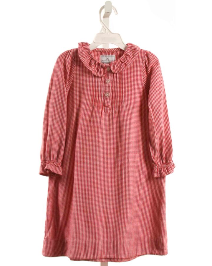 PETITE PLUME  RED  GINGHAM  LOUNGEWEAR