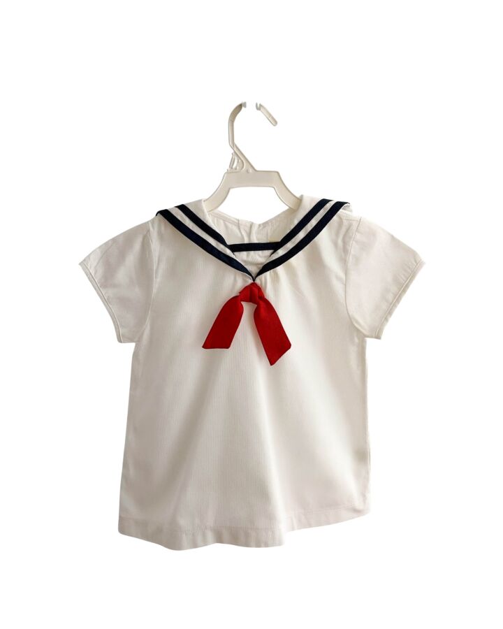 PIXIE LILY  WHITE    SHIRT-SS