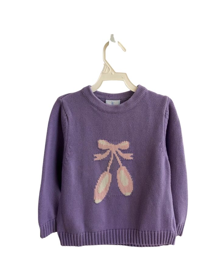 LITTLE ENGLISH  PURPLE    SWEATER