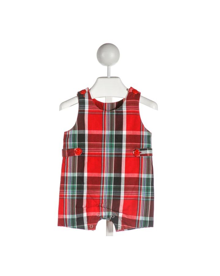 ME ME  RED  PLAID  JON JON/ SHORTALL 