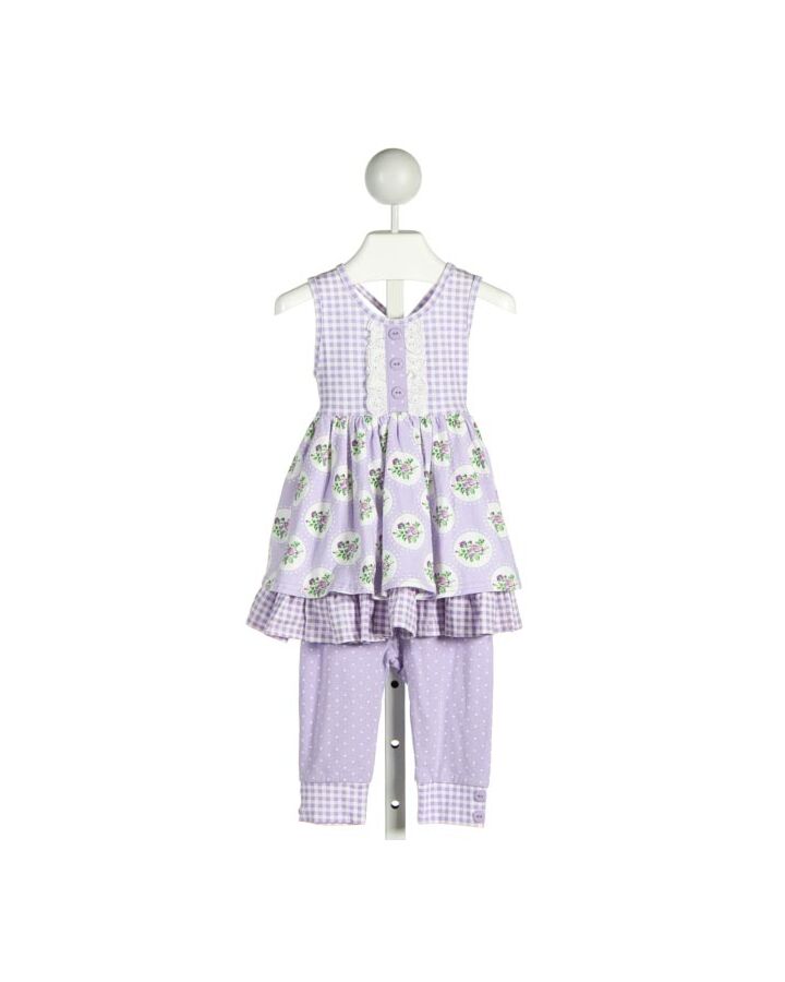 SERENDIPITY  PURPLE KNIT   2-PIECE OUTFIT 