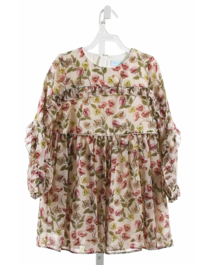 ABEL & LULA  IVORY  FLORAL  DRESS 