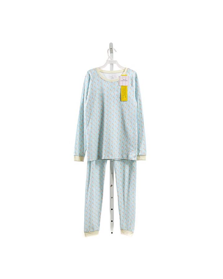 JAMES & LOTTIE  LT BLUE  PRINT  LOUNGEWEAR