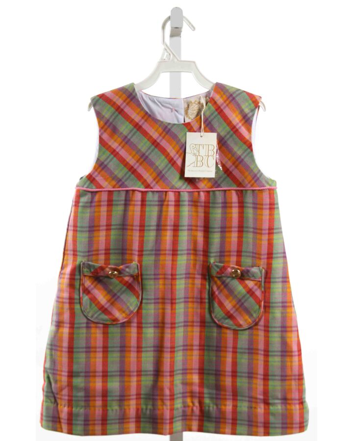 THE BEAUFORT BONNET COMPANY  MULTI-COLOR  PLAID  DRESS