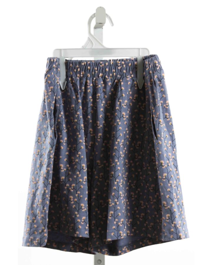 CREAMIE  BLUE  FLORAL  SKIRT