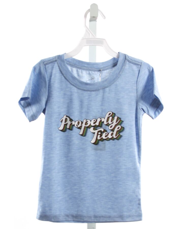 PROPERLY TIED  LT BLUE  PRINT  T-SHIRT