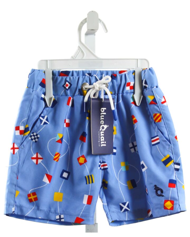 BLUE QUAIL  BLUE    SWIM TRUNKS