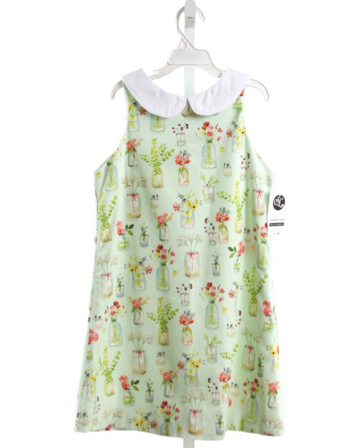 SUSANNE LIVELY  MINT  FLORAL  DRESS