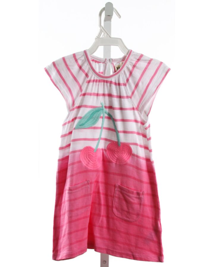 HATLEY  PINK KNIT STRIPED  DRESS