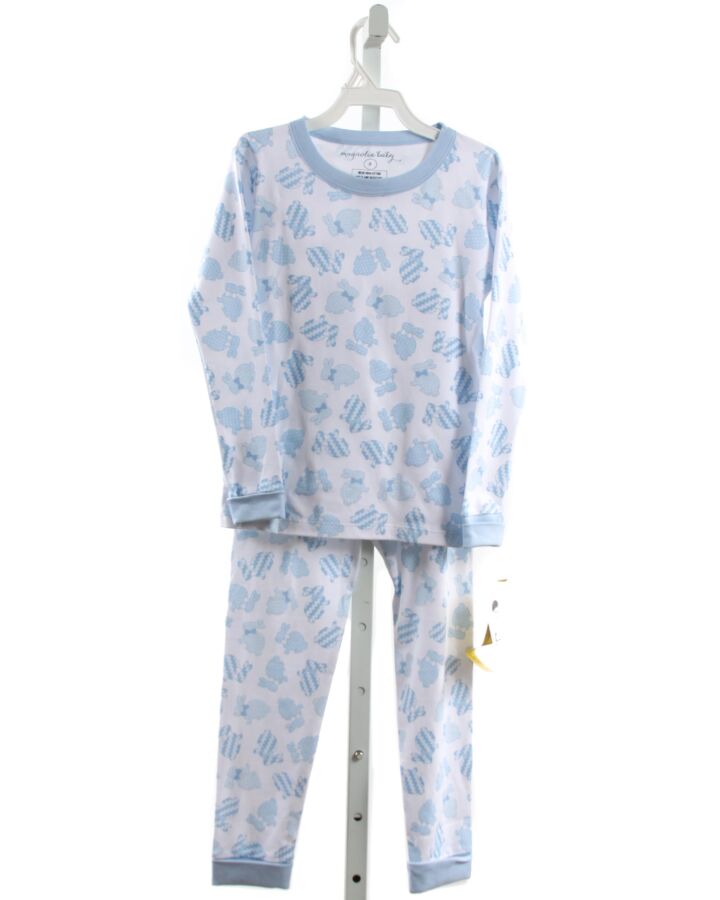 MAGNOLIA BABY  BLUE KNIT   LOUNGEWEAR