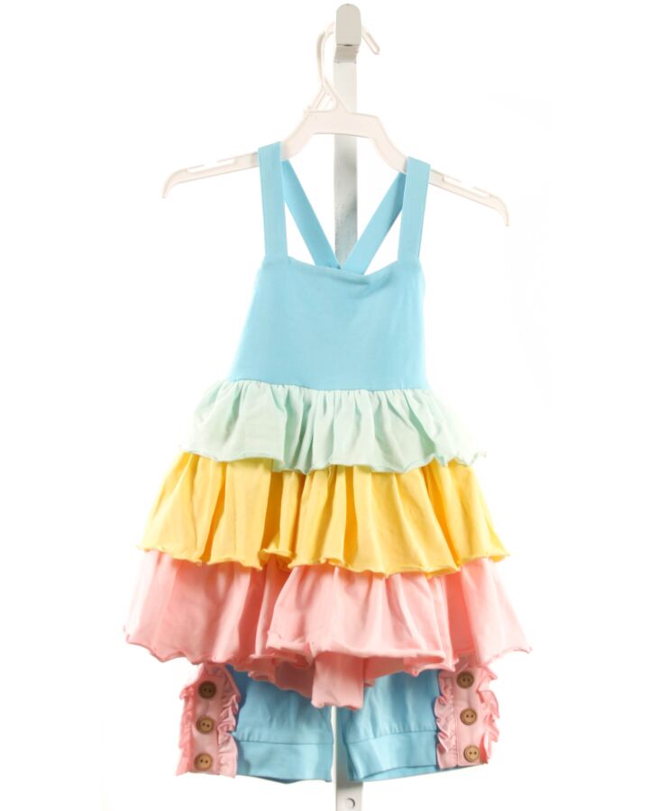 SERENDIPITY  MULTI-COLOR    2-PIECE OUTFIT WITH RUFFLE