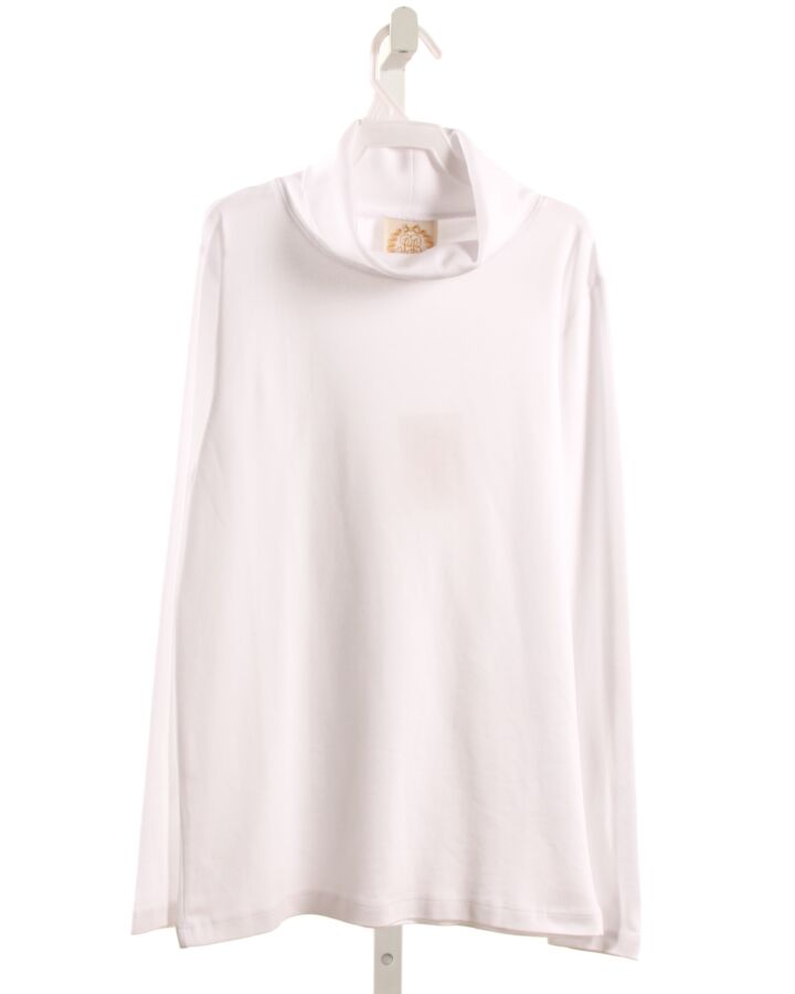 THE BEAUFORT BONNET COMPANY  WHITE    KNIT LS SHIRT