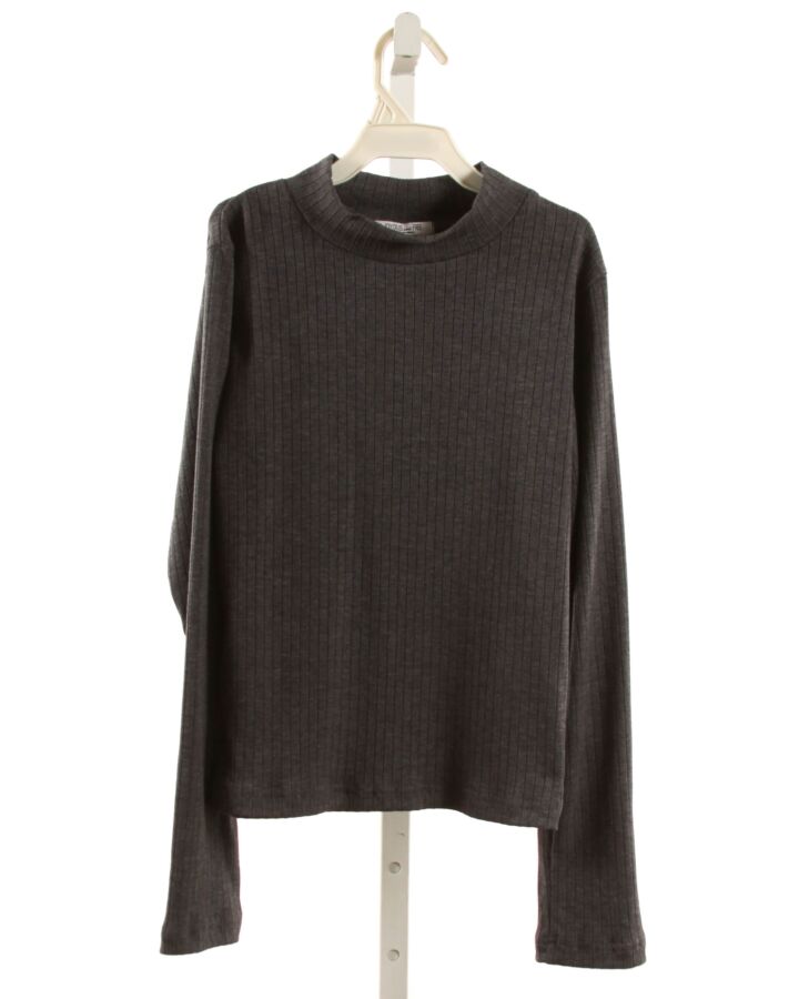 JOYOUS AND FREE  GRAY    KNIT LS SHIRT