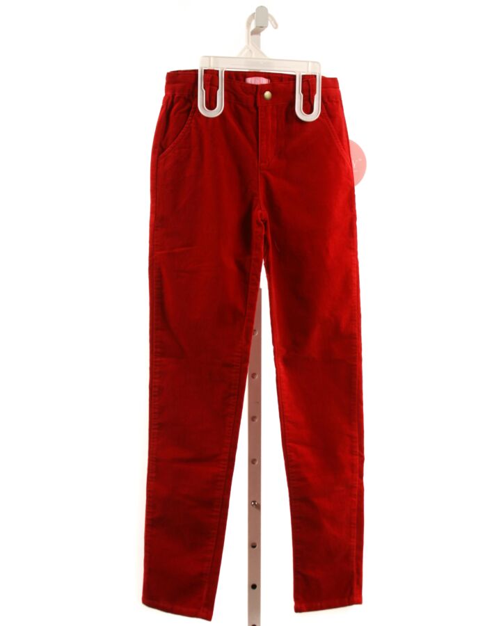 BISBY BY LITTLE ENGLISH  RED CORDUROY   PANTS