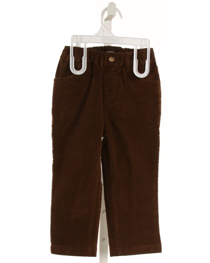 PEDAL  BROWN CORDUROY  PANTS