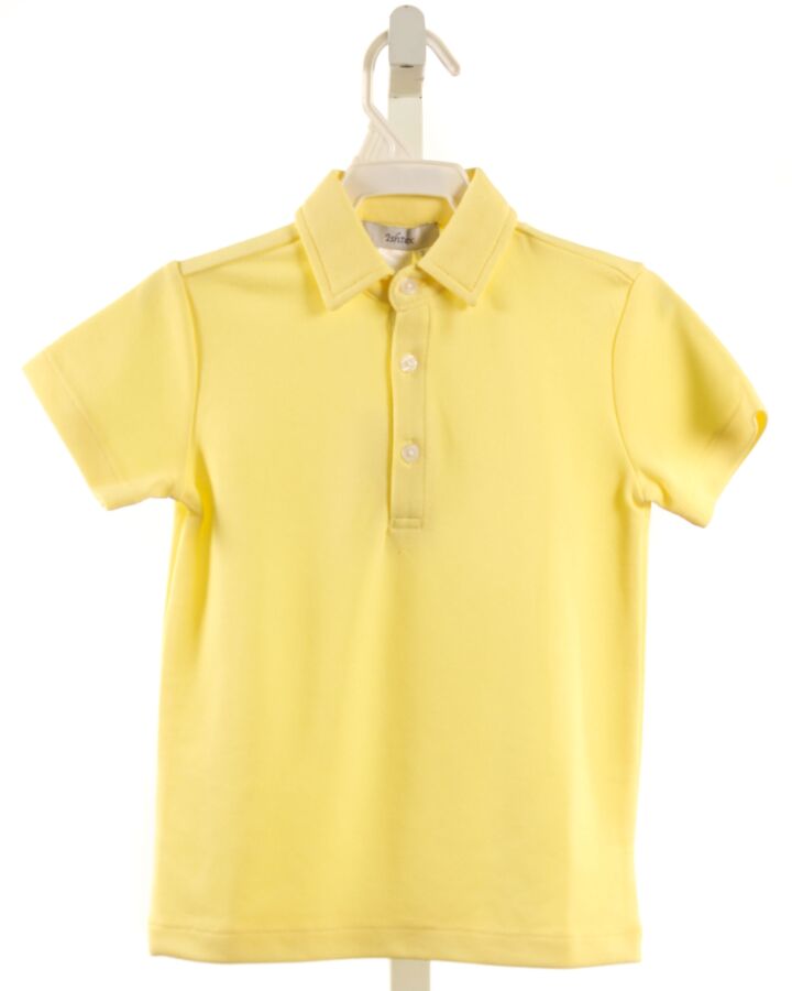 ISHTEX  YELLOW PIQUE   KNIT SS SHIRT