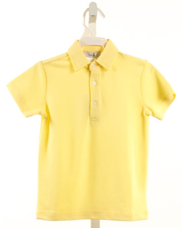 ISHTEX  YELLOW PIQUE   KNIT SS SHIRT