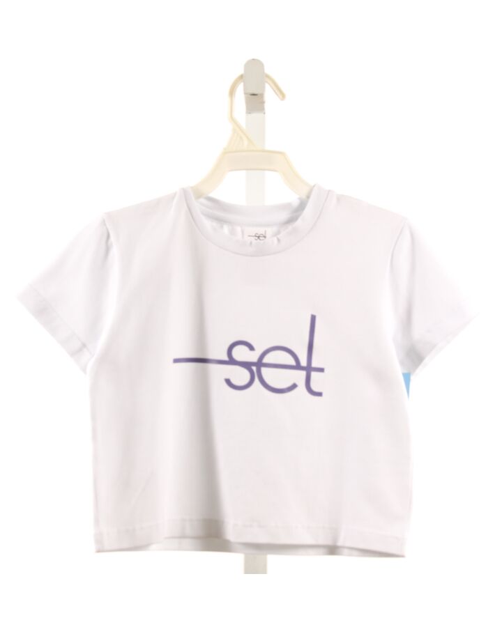 SET BY LULLABY SET  WHITE    T-SHIRT