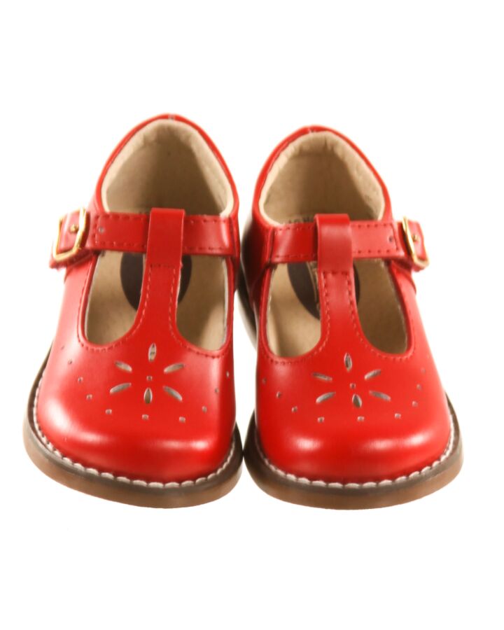 FOOTMATES RED MARY JANES WITH ADDITIONAL WIDE WIDTH INSOLES *NWT SIZE TODDLER 6