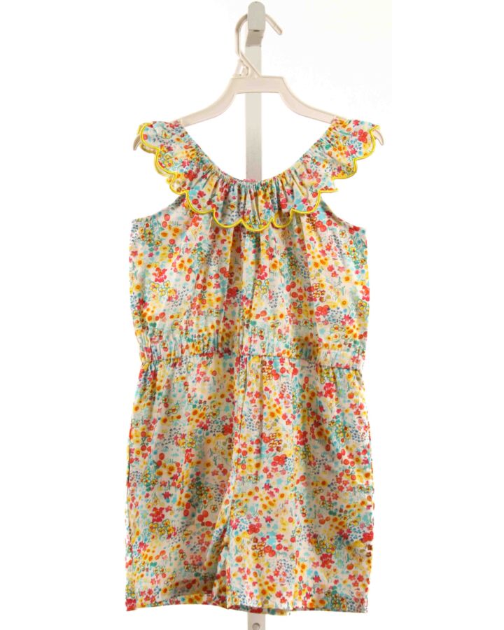 BISBY BY LITTLE ENGLISH  YELLOW  FLORAL  ROMPER