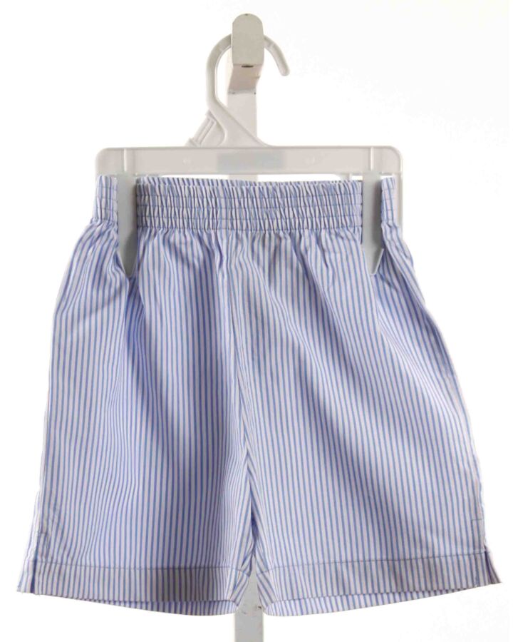 LUIGI  BLUE  STRIPED  SHORTS