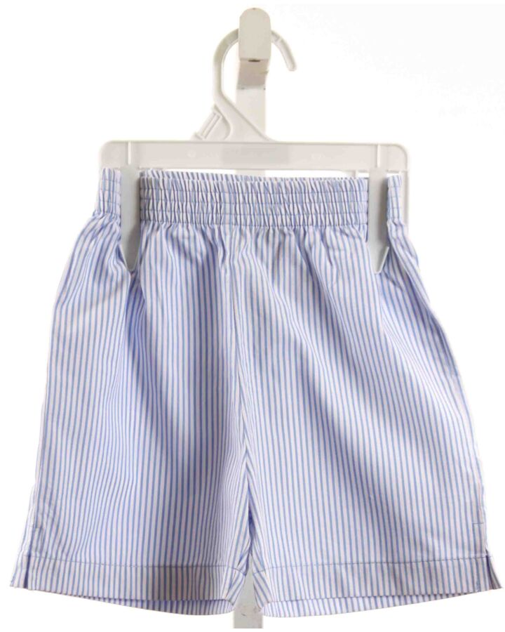 LUIGI  BLUE  STRIPED  SHORTS