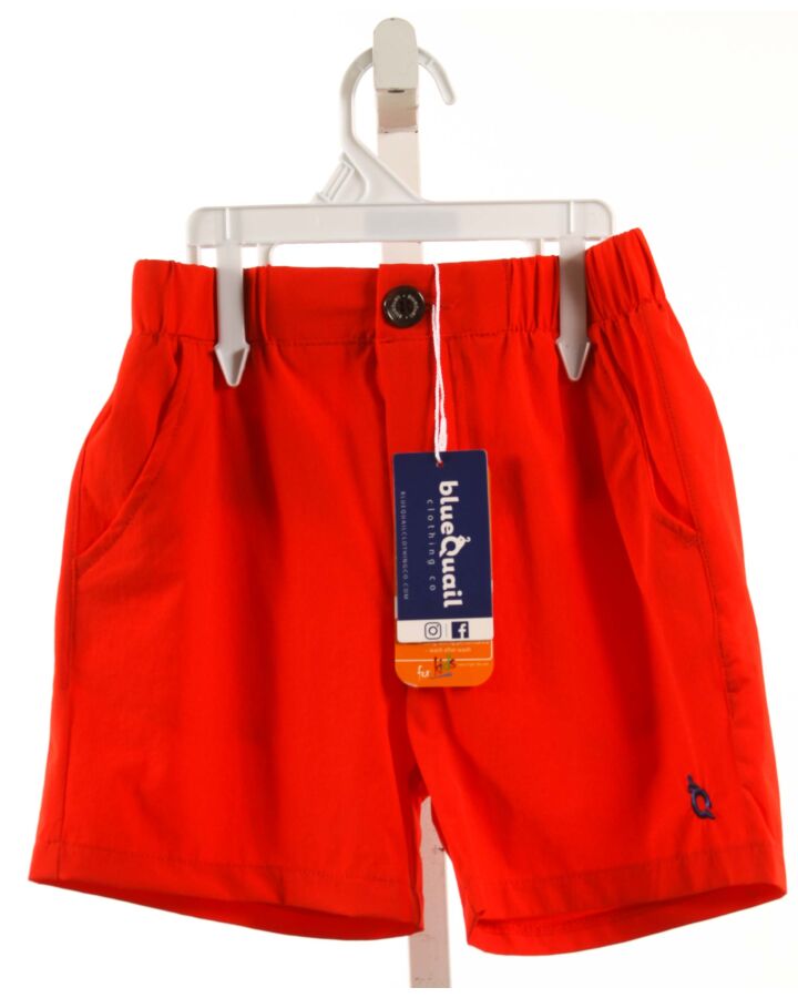 BLUE QUAIL  RED    SHORTS