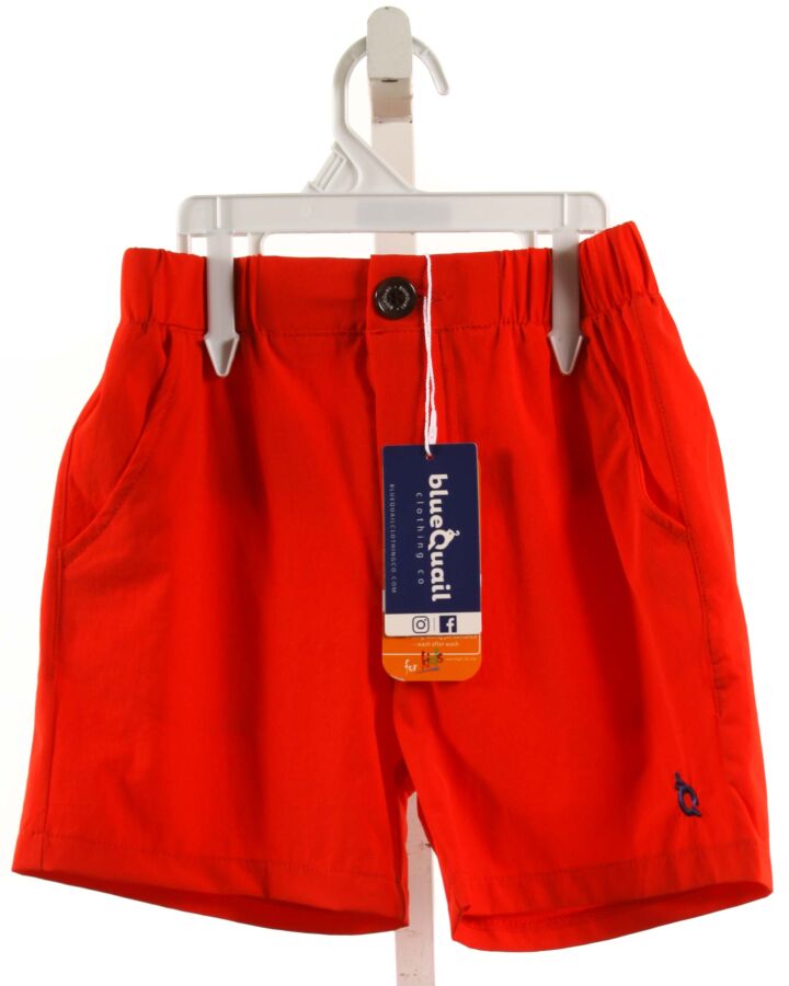 BLUE QUAIL  RED    SHORTS