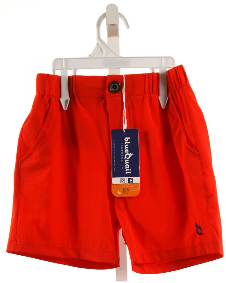 BLUE QUAIL  RED    SHORTS