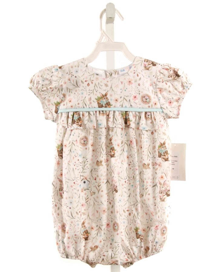 LULU BEBE  BROWN  FLORAL  BUBBLE