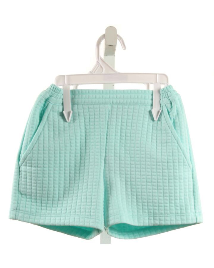 BISBY BY LITTLE ENGLISH  AQUA    SHORTS