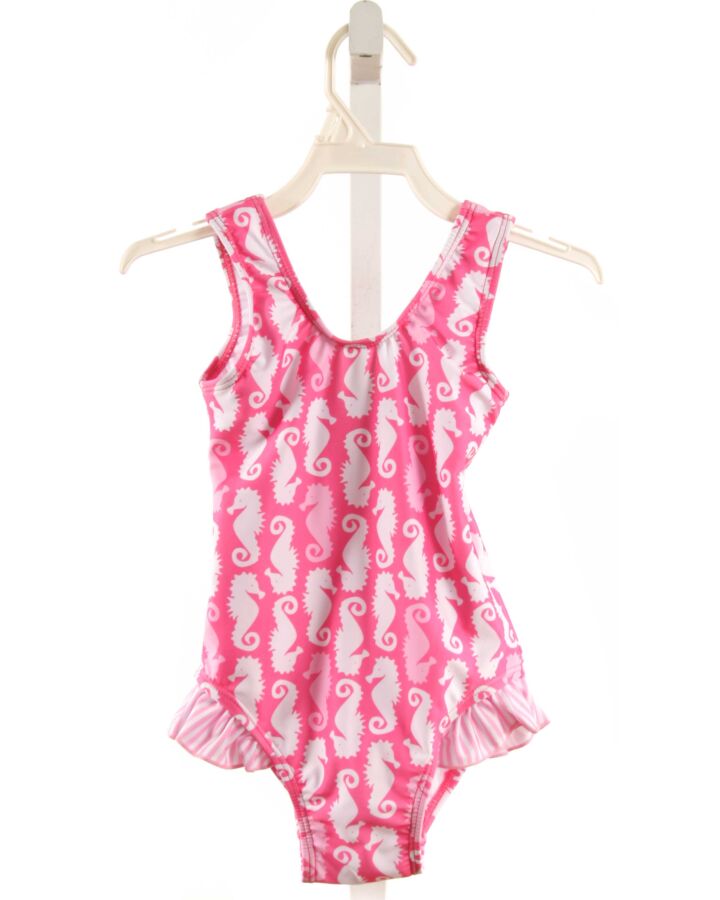 FLAP HAPPY  HOT PINK    1-PIECE SWIMSUIT