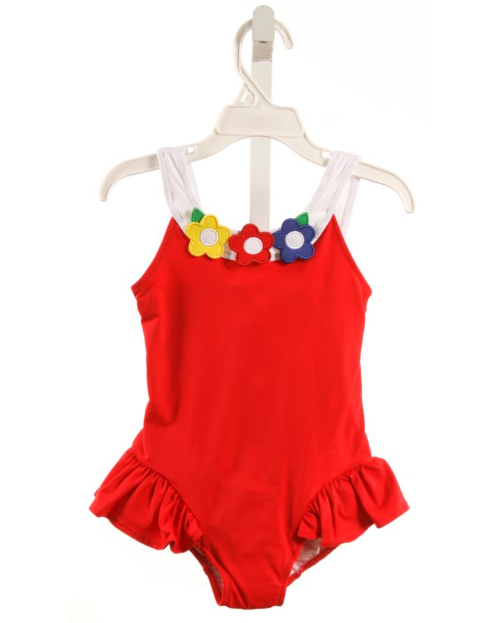 FLORENCE EISEMAN  RED    1-PIECE SWIMSUIT