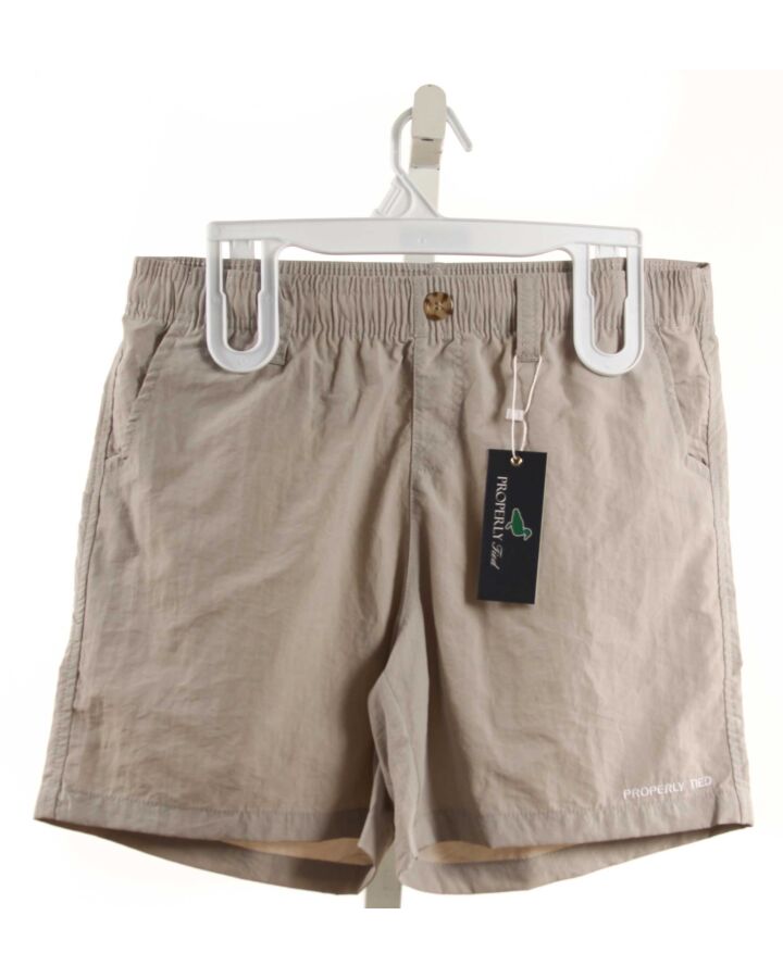 PROPERLY TIED  GRAY    SHORTS