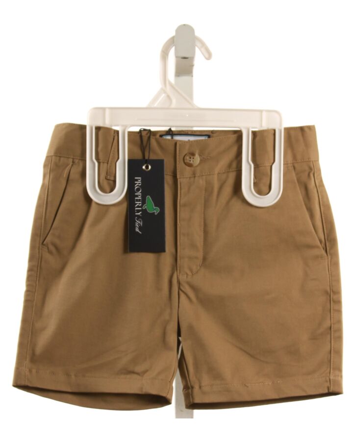 PROPERLY TIED  KHAKI    SHORTS