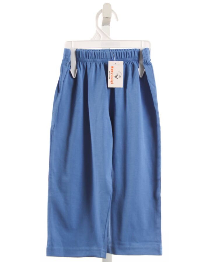 LUIGI  BLUE KNIT   PANTS