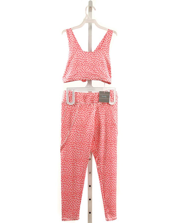 HONESTY  PINK KNIT  PRINTED DESIGN 2-PIECE OUTFIT