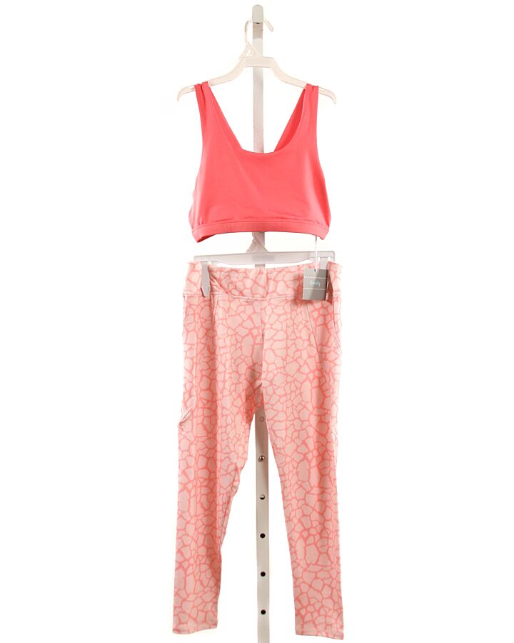 HONESTY  PINK KNIT  PRINTED DESIGN 2-PIECE OUTFIT