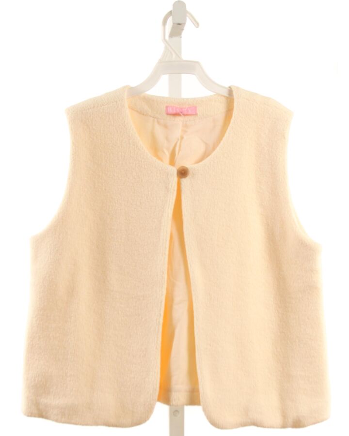 BISBY BY LITTLE ENGLISH  CREAM    VEST